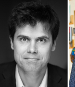 Caspar Hare (left) of the Department of Linguistics and Philosophy and Georgia Perakis (right) of MIT Sloan 