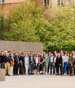 Group photo of the MIT Bootcamps staff, learners, and coaches at the Venture Advancement Program.