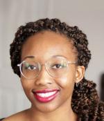 Text: These 4 Actions Helped Abigael Bamgboye Complete Over 800 Hours of Online Learning" next to photo of young woman in glasses