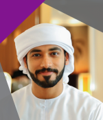 Headshot of a man wearing a turban.